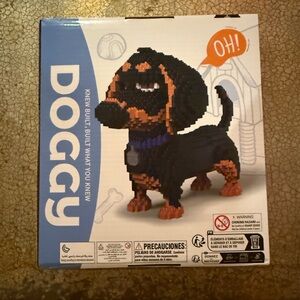 New in box Doggy Dachshund Lego 3D Puzzle Model